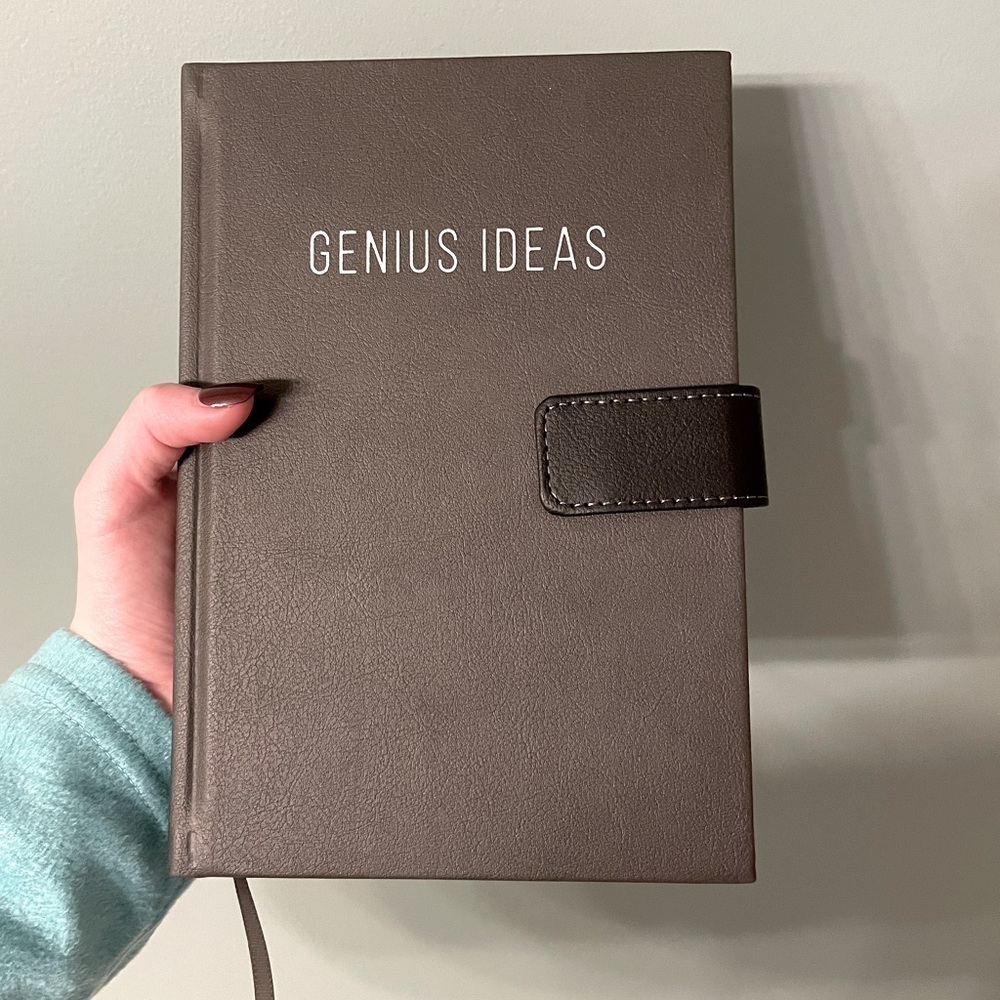 Notebook/Journal “Genius Ideas” Hardcover